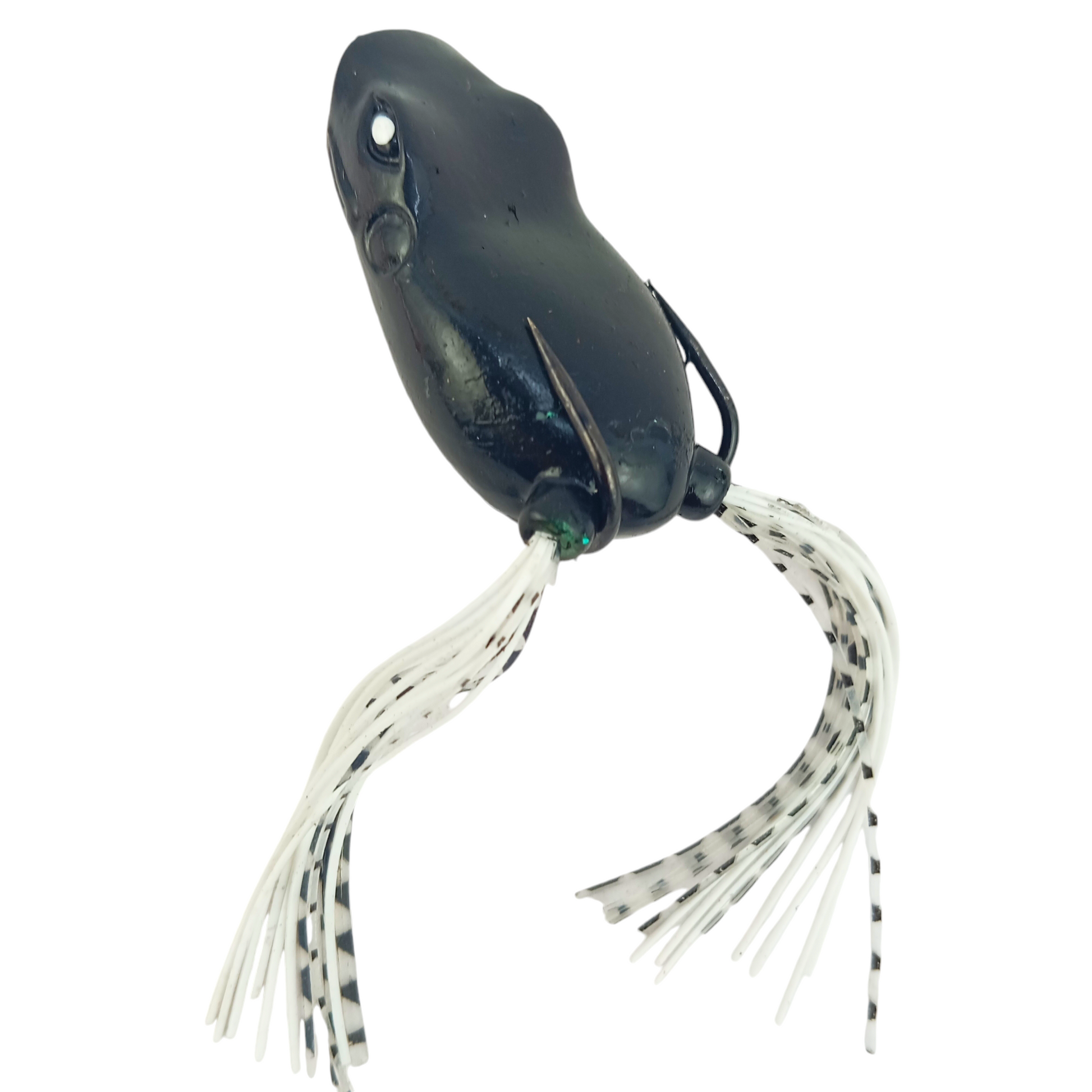 Frog Fishing Lure 12gms-5cm Black Close  Image