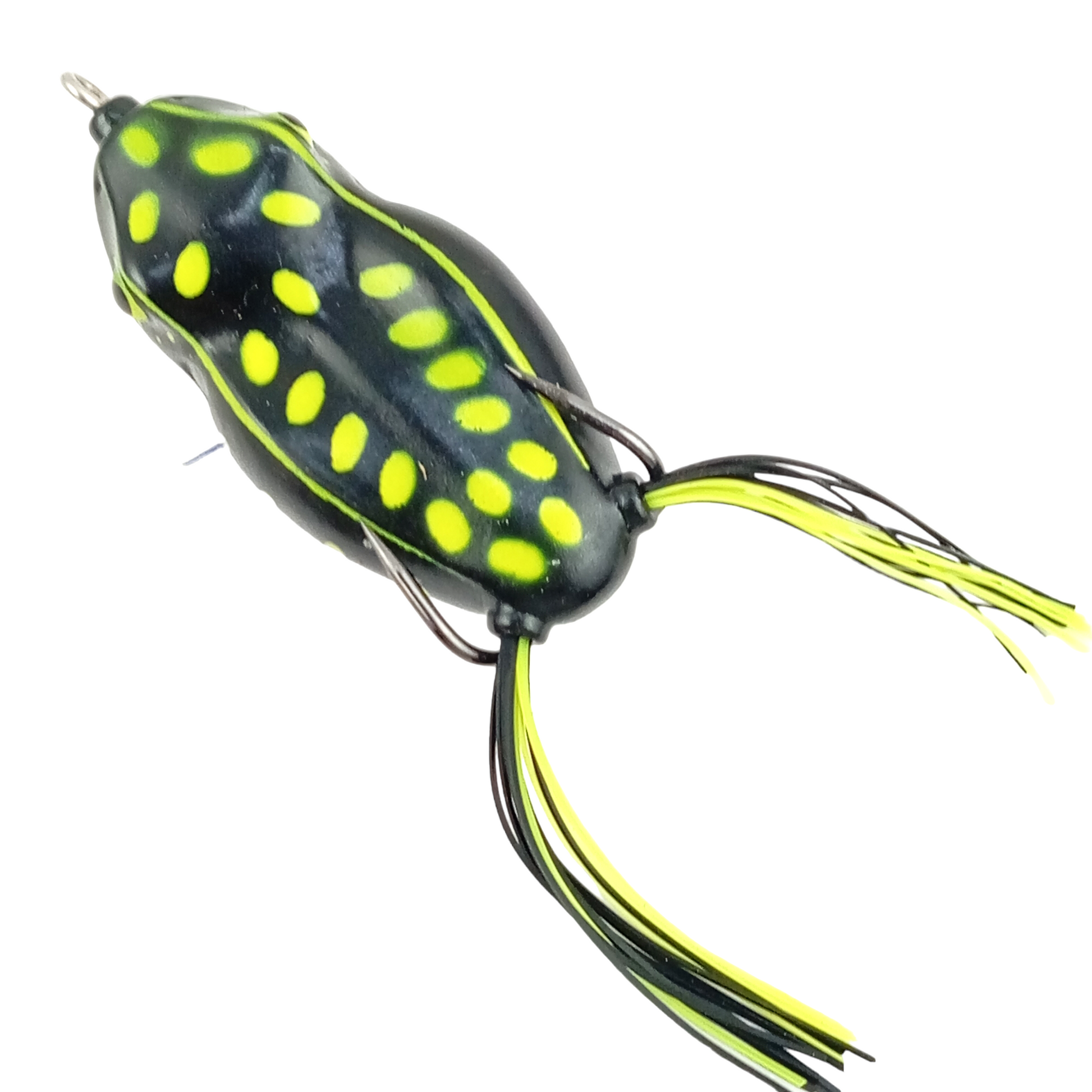 Long Casting Frog Fishing Lure | 21gms/10cm black yellow image