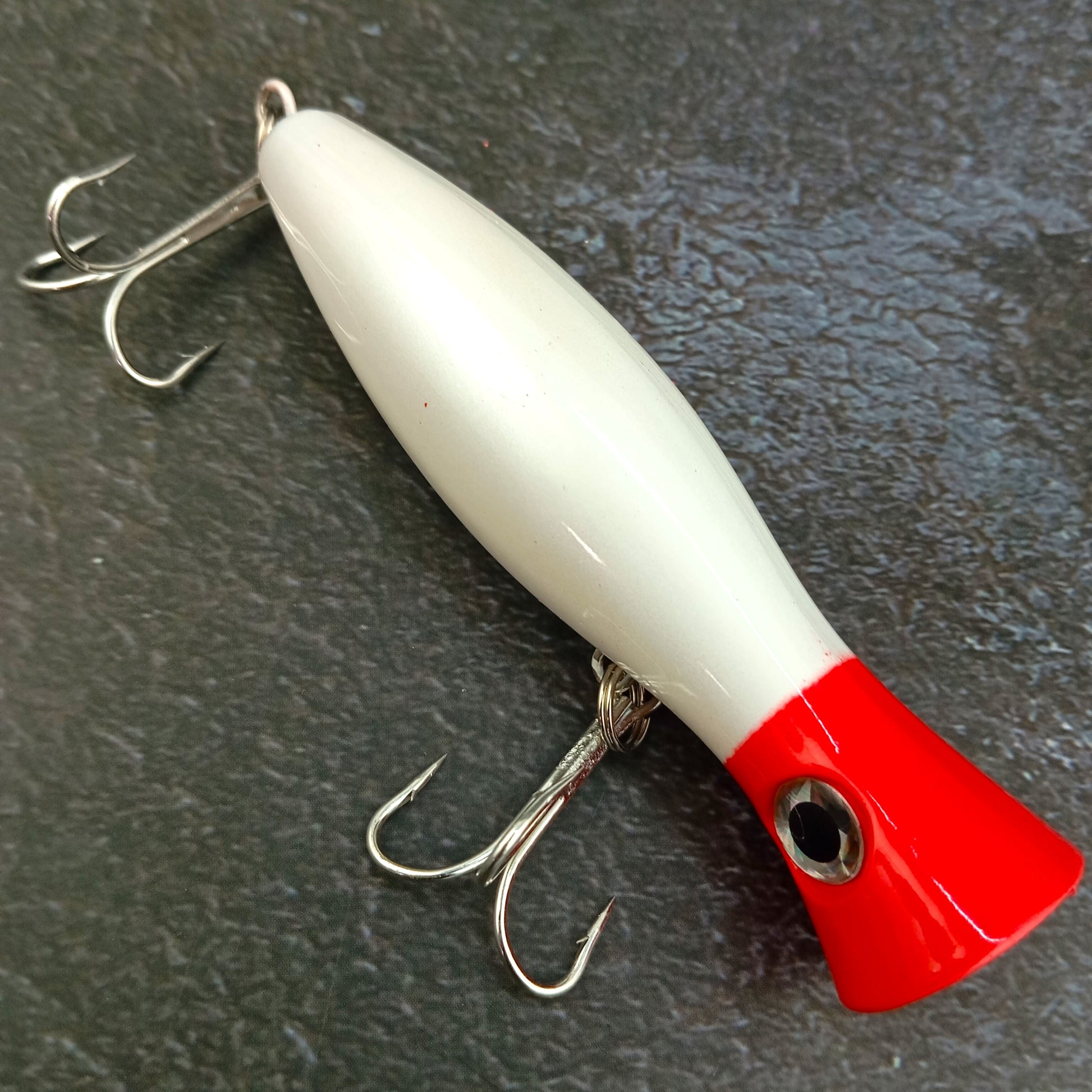 Generic Popper of 12cm and 42 gms weight Red White Close Up Imag