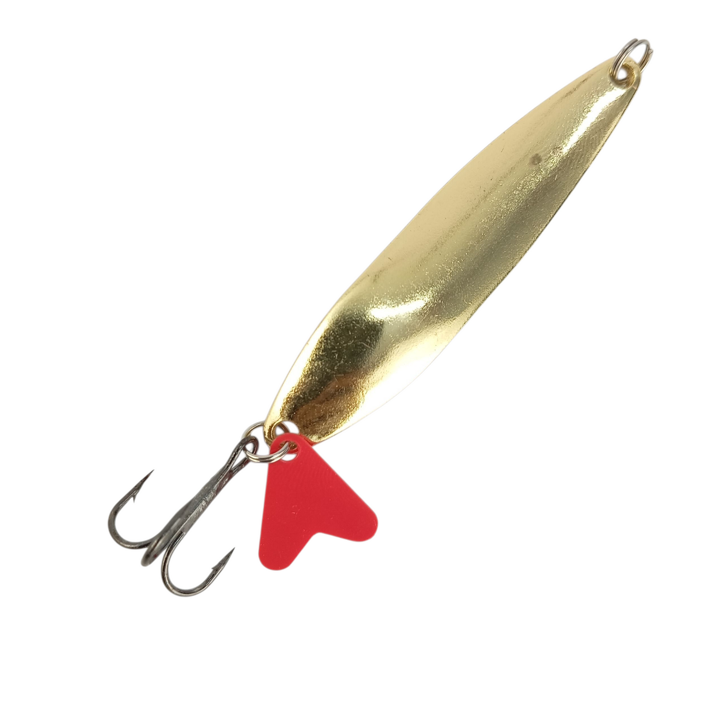 Golden Spoon Lure With Teaser Fishing Lure