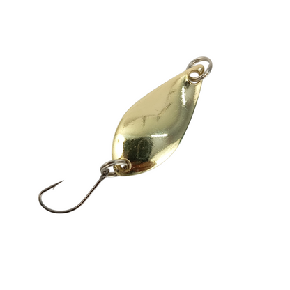 Golden Spoon Lure With Teaser Fishing Lure