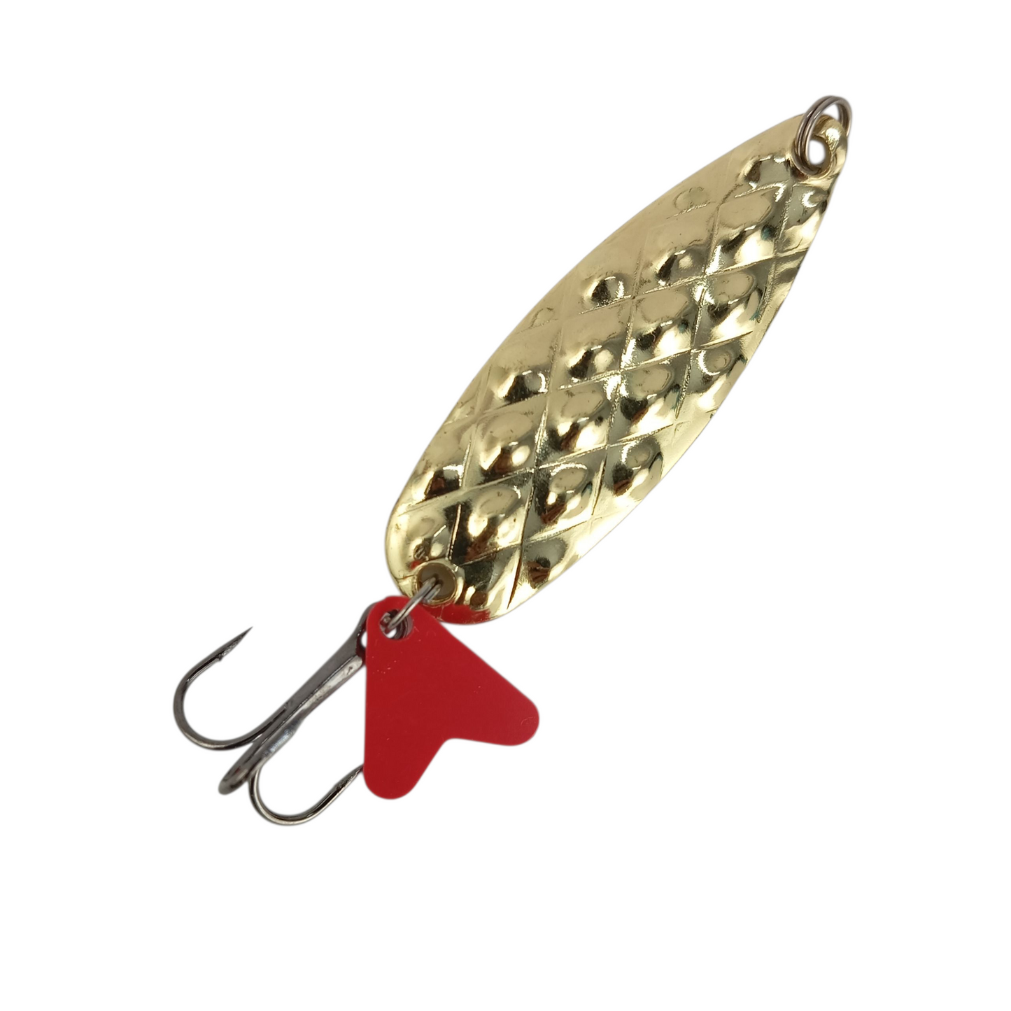 Golden Spoon Lure With Teaser Fishing Lure