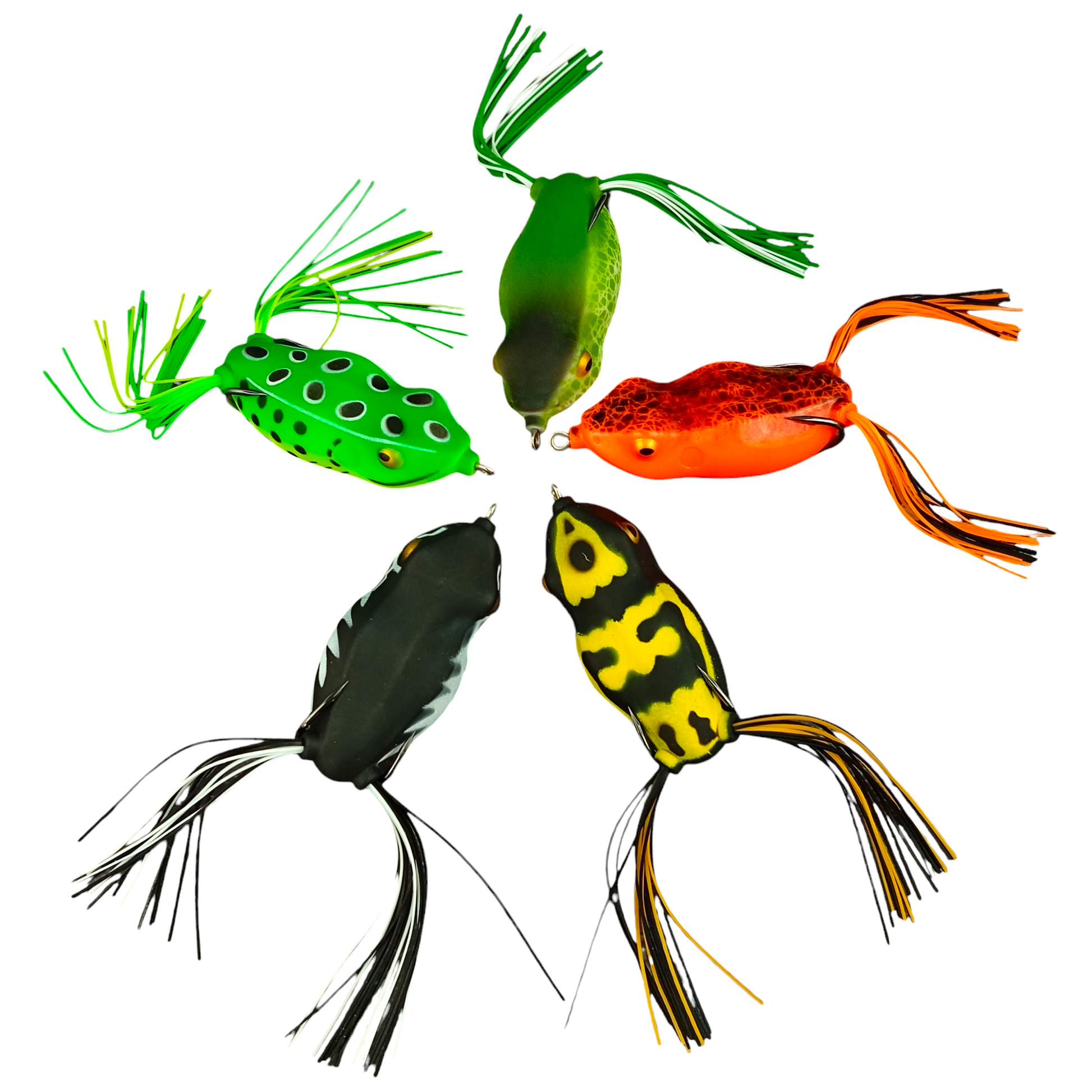 Good Results long Casting Frog Lure 21gms 7cm Al Close Up Image