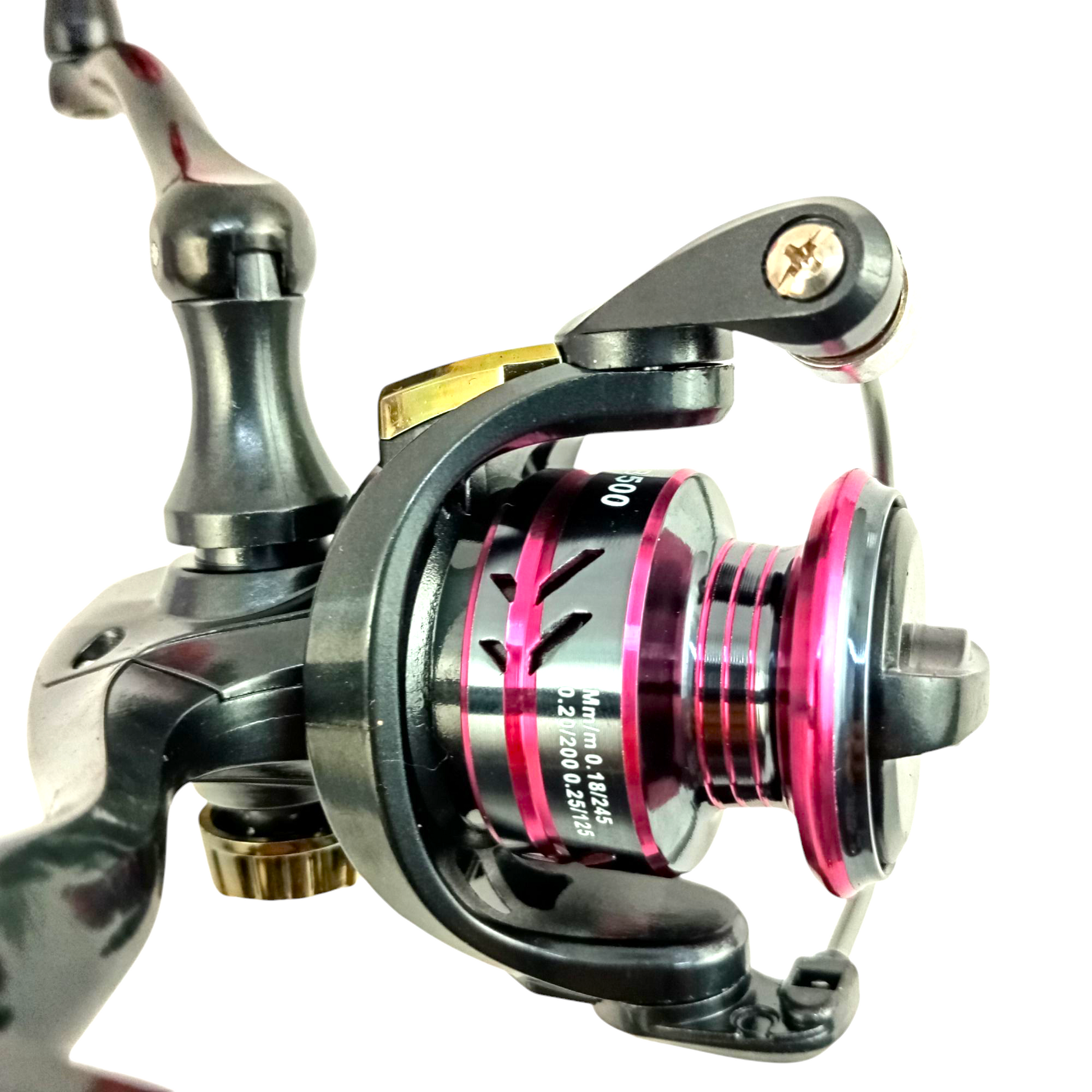 HB -500 Ultralight Spinning Fishing Reel Fish With Hanish Tackles HB -500 Ultralight Spinning Fishing Reel Fish With Hanish Tackles