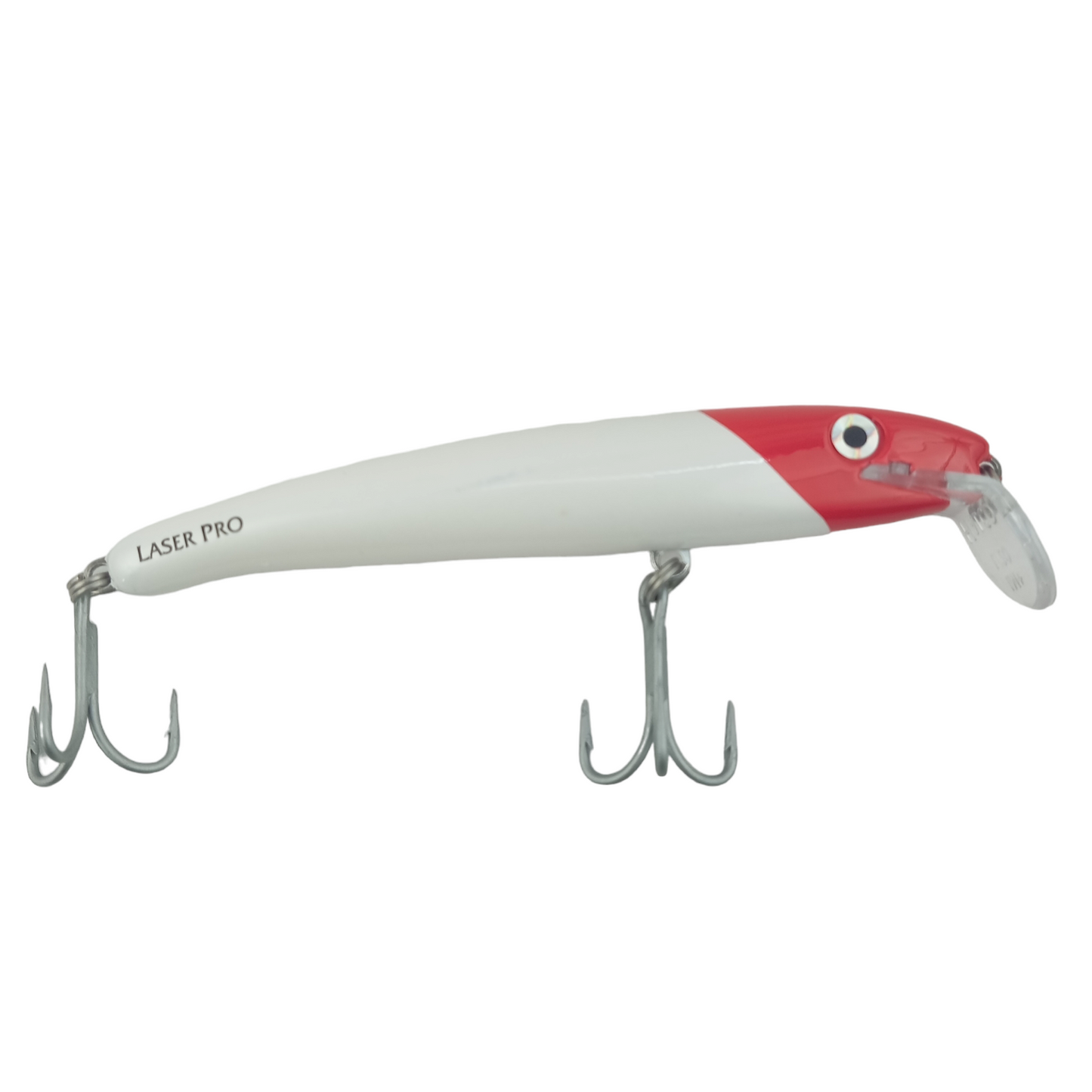 Halco_Laser_Pro_160_DD_Hard_Fishing_Lure_30g_H53_White_Red_Head