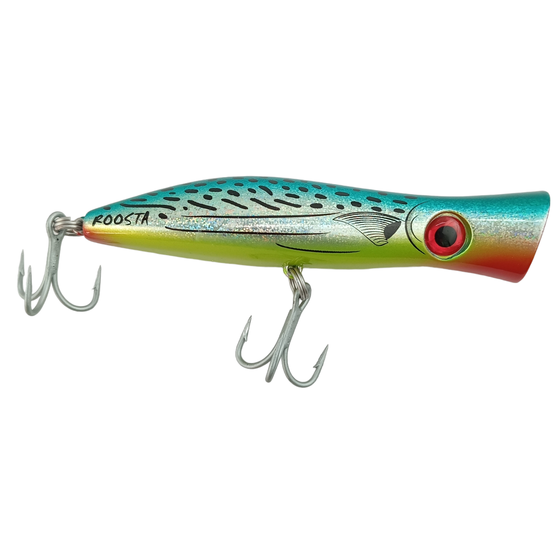 Halco Roosta Popper Hard Fishing Lure 135mm/49gm Best Hard Fishing Lures Fish With Hanish Tackles Halco Roosta Popper Hard Fishing Lure 135mm/49gm Best Hard Fishing Lures Fish With Hanish Tackles