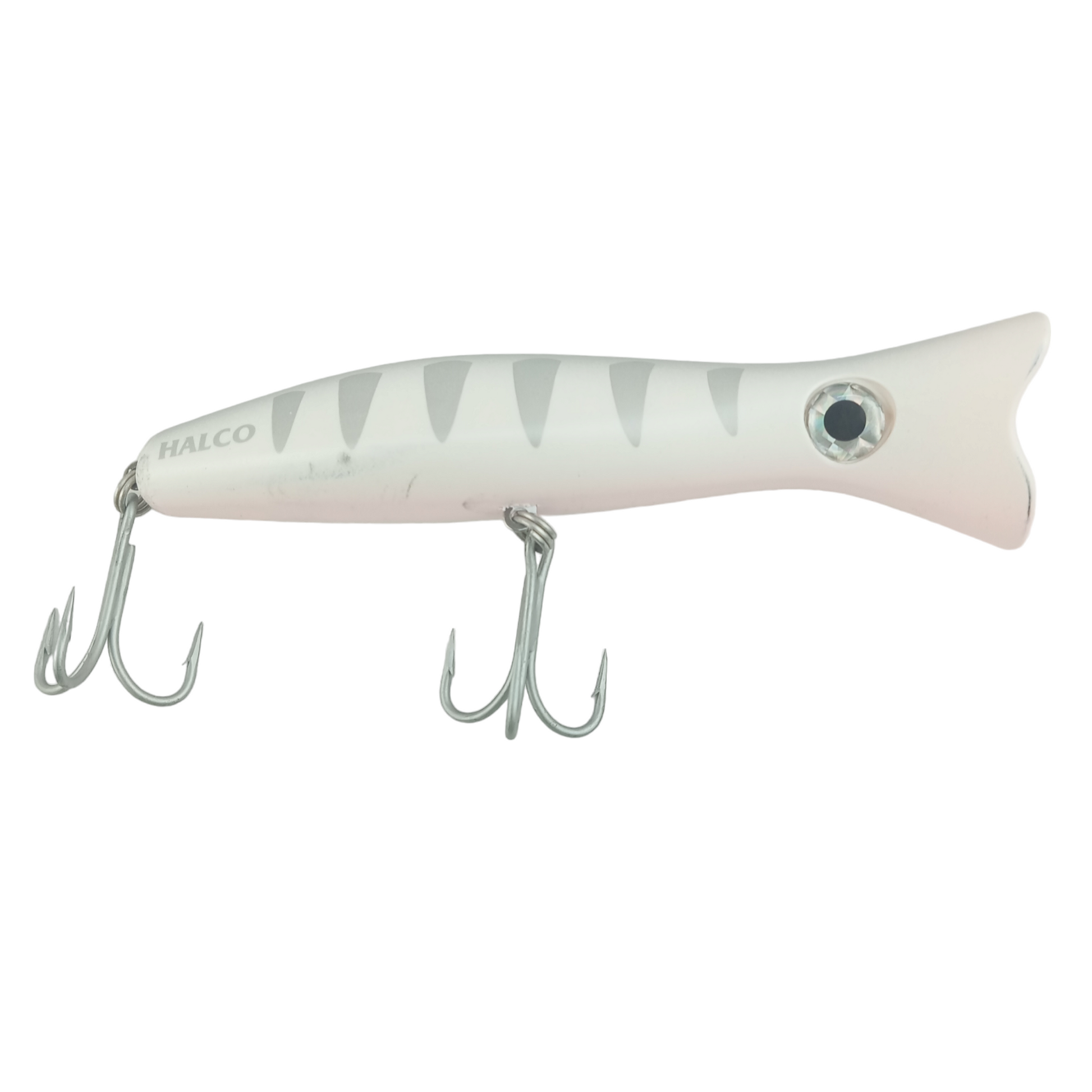 Halco Roosta Popper 160-78GM  H91 Silver Shadow