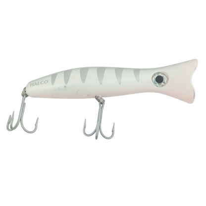 Halco Roosta Popper 160-78GM  H91 Silver Shadow