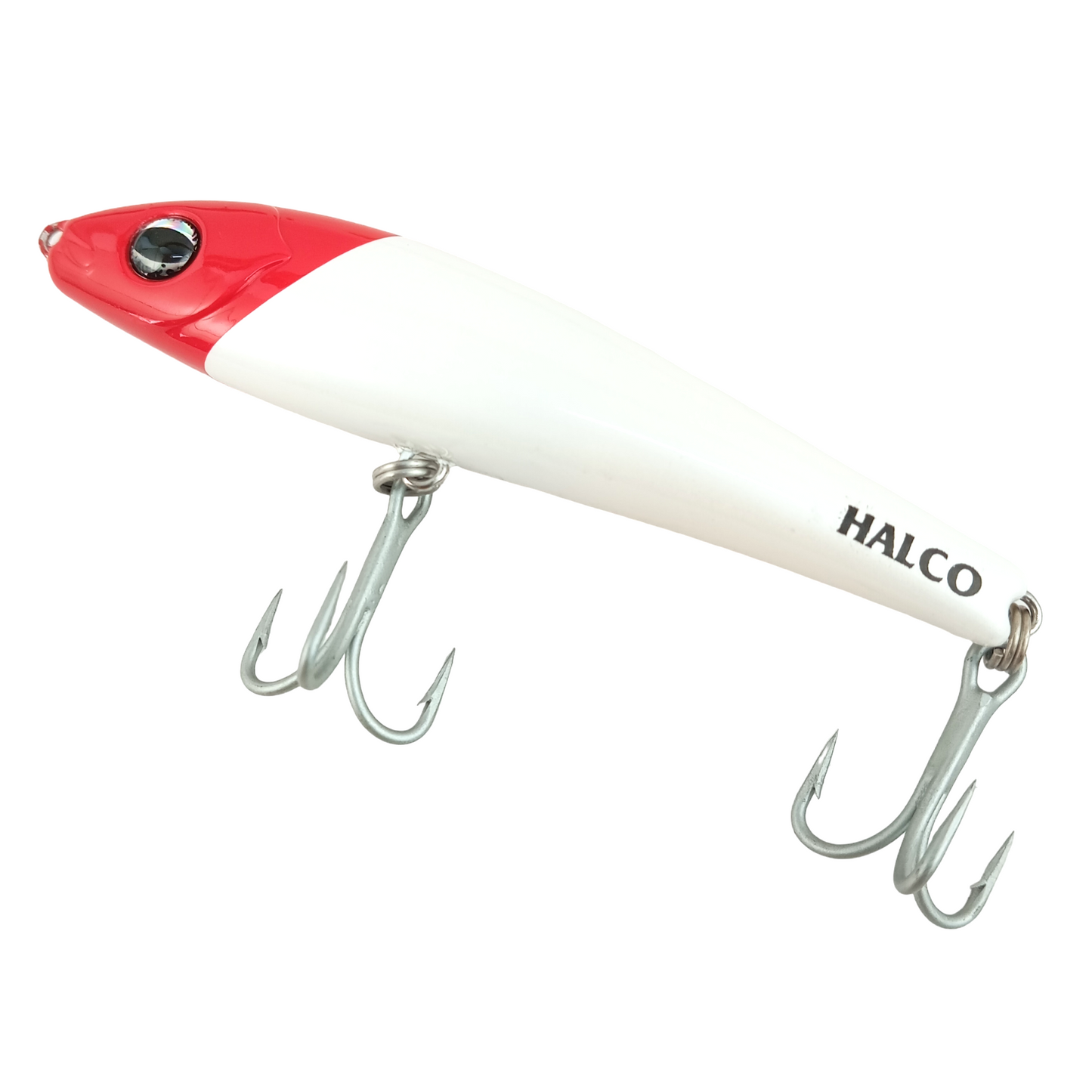 Halco_Slidog_105-28GM_H53_White_Red_Head