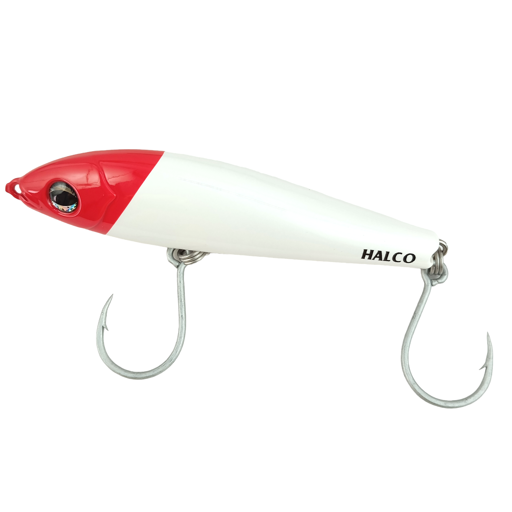 Halco Slidog 150-85GM H53 White Red Head