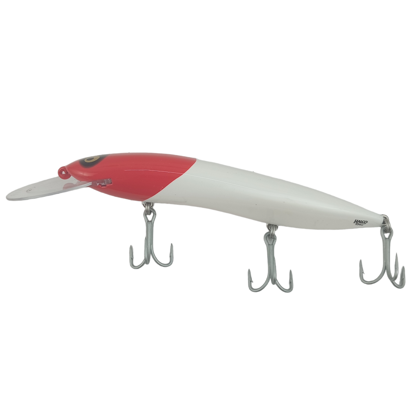Halco_Sorcerer_150DD_Hard_Fishing_Lure_30g_5m_H53_White_Redhead