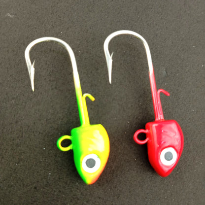 Hand Made Jig Fishing Heads Hook 4-0 ,17gms Close Up Image