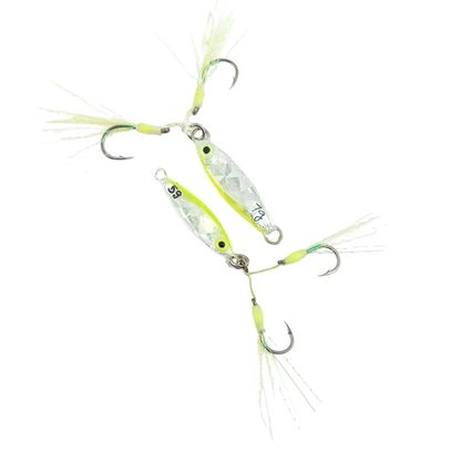 Hand Made Micro Jigs 5gms 7gms Radium Green Main Image