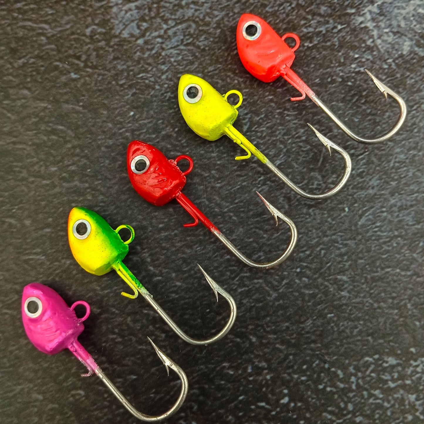 Hand Made Fishing Jig Heads Hook 4/0 -17gms