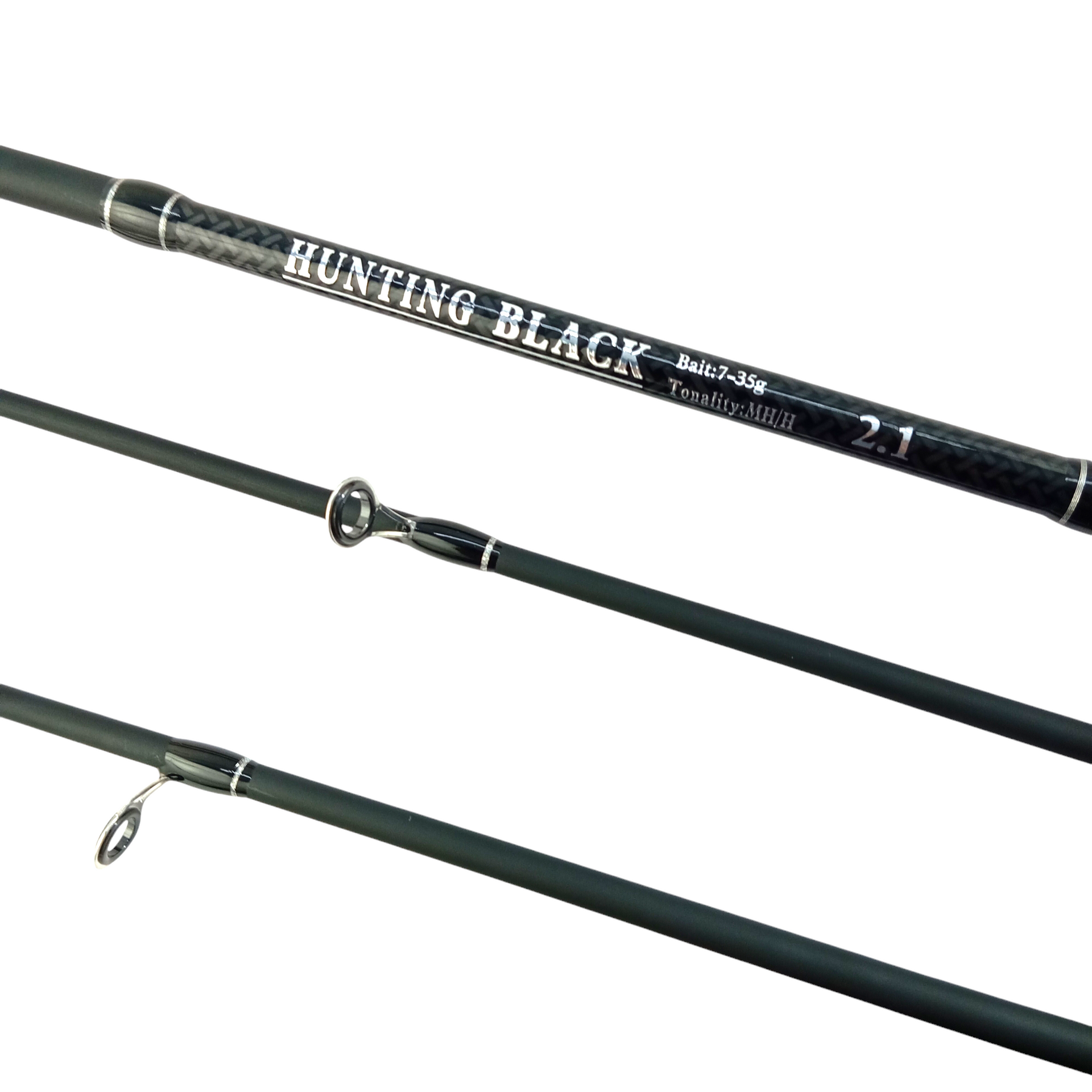 black fishing pole Hunting Black | 7ft|8ft