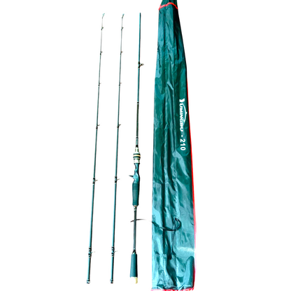 Hunting Black 7ft- Baitcasting Fishing Rod