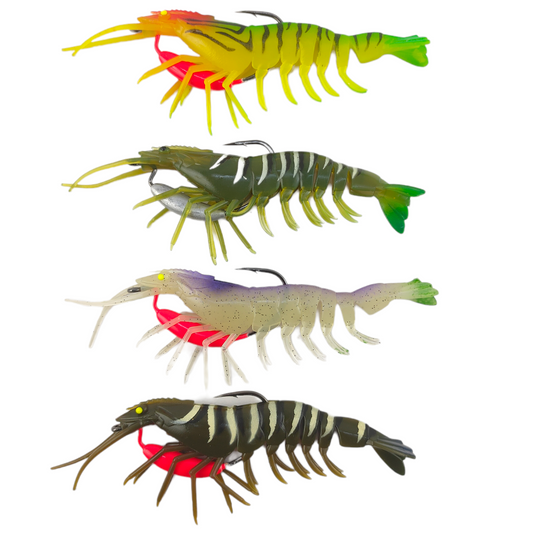 Hunting House Durable Jumbo Shrimp Fishing Lure | 160mm/27Gm All model images