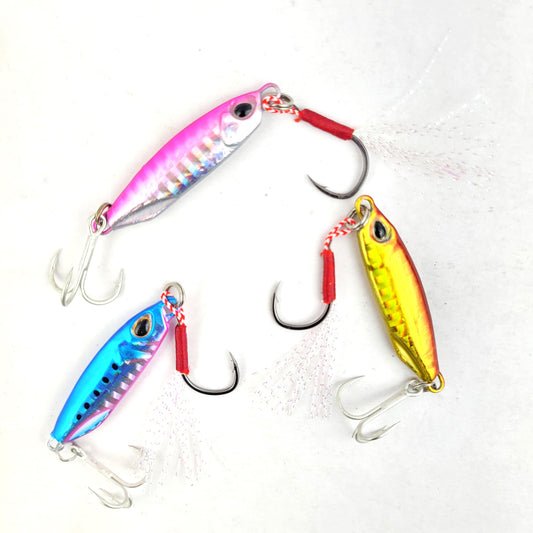 Jig Lure with Single Assist and Treble Hooks | 15g All models images