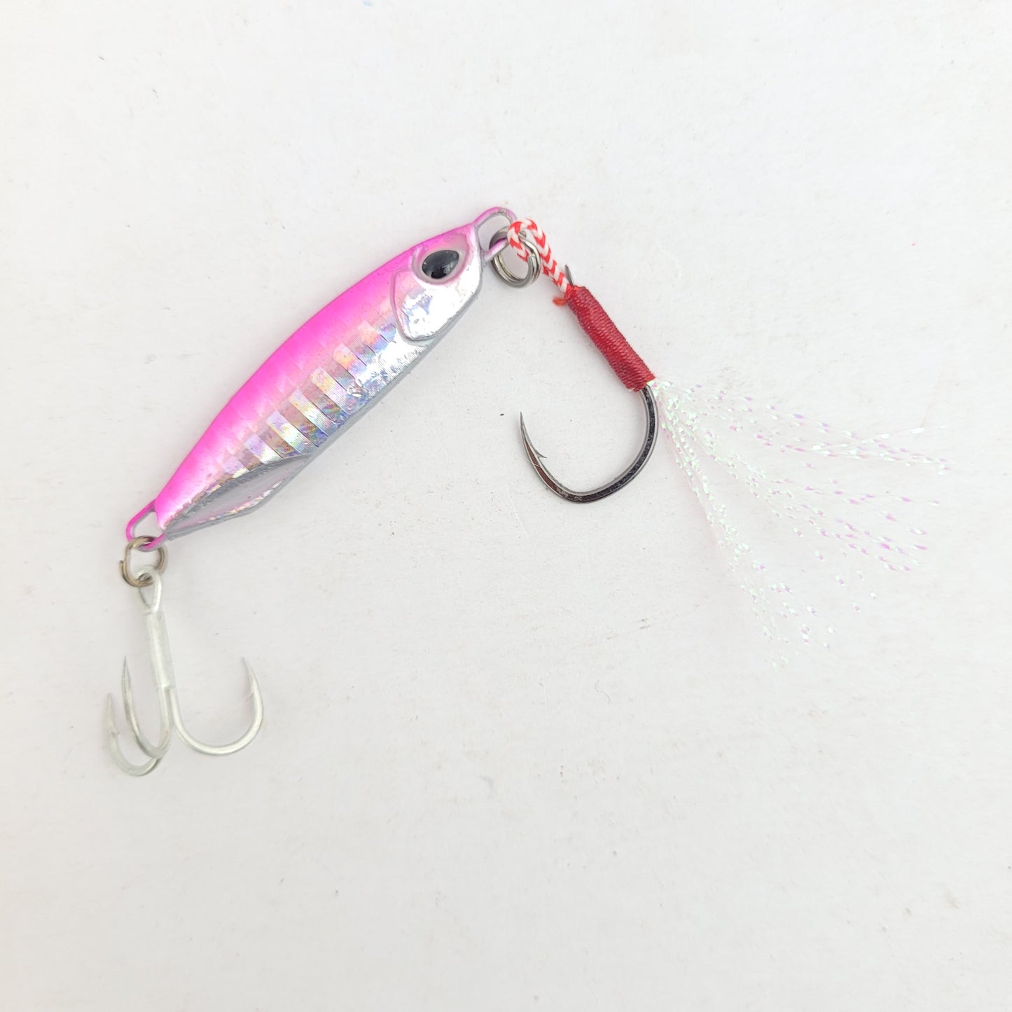 Jig Lure with Single Assist and Treble Hooks | 15g