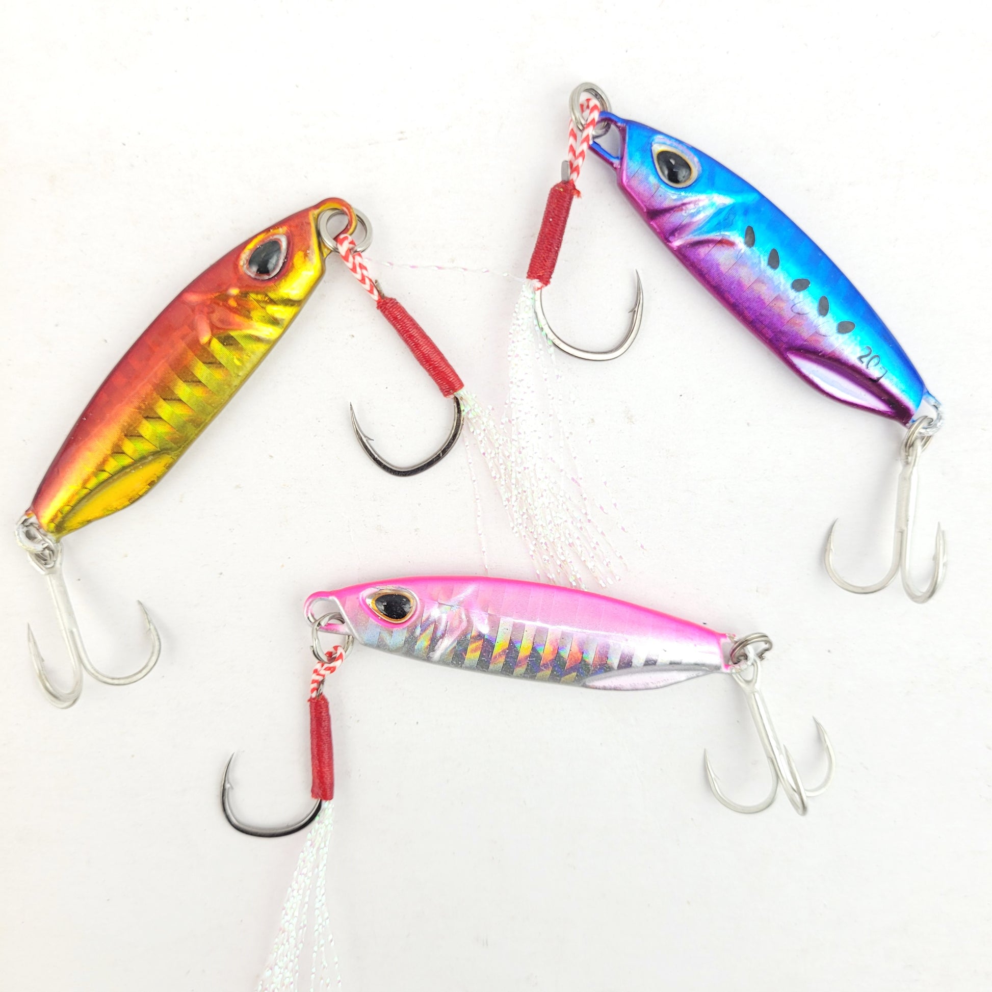 Jig Lure with Single Assist and Treble Hooks | 20g All models images