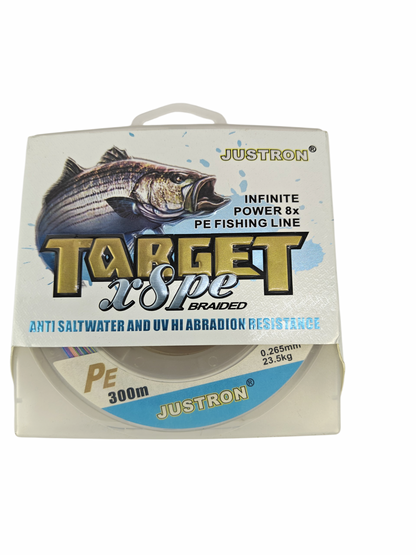 JUSTRON infinite  power 8X  Pe Fishing Braid Line