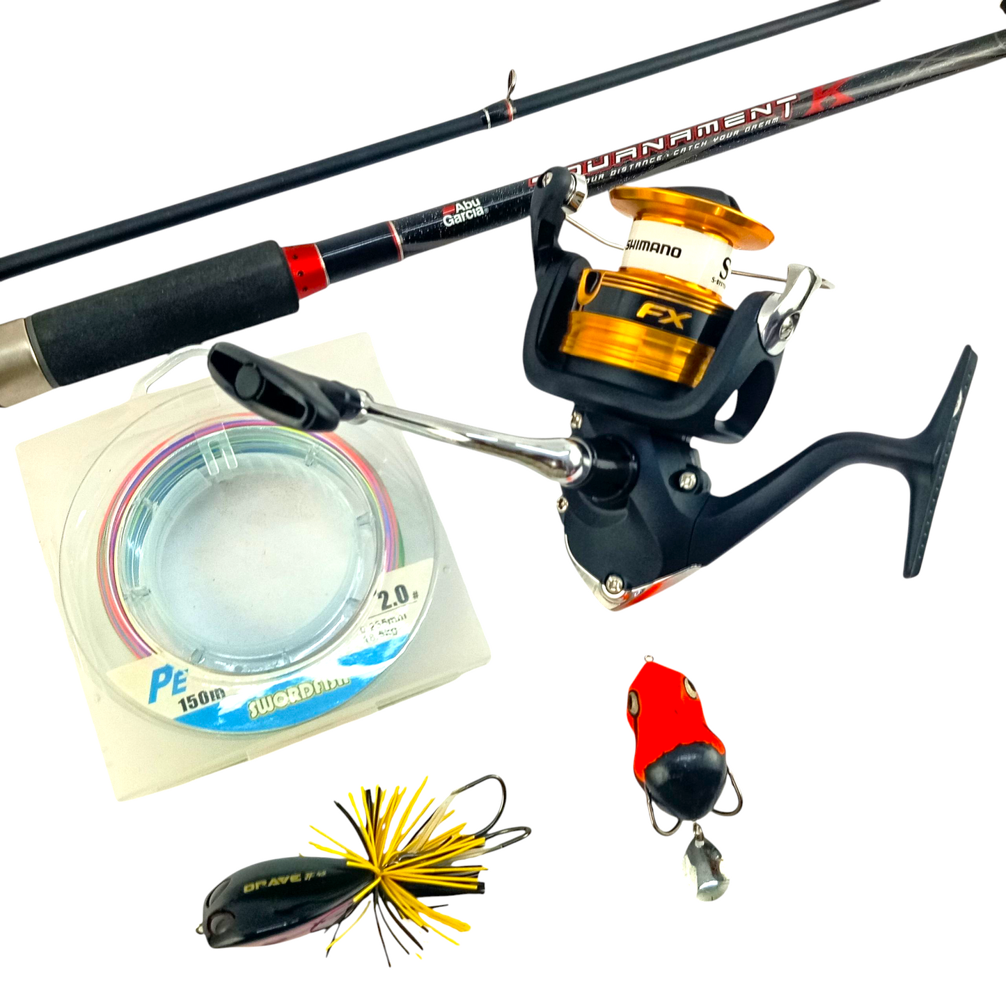 K-Guide Long Casting Snakehead Fishing Combo