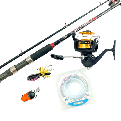 K-Guide Long Casting Snakehead Fishing Combo