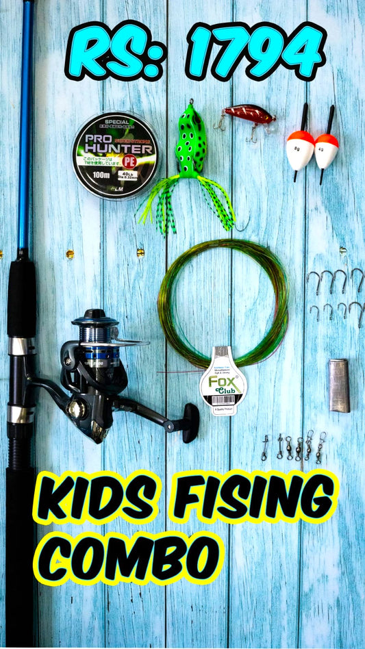 Kids Fishing Budget Friendly Beginner Fresh Water Combo