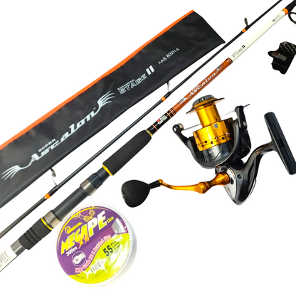 Light Weight Longcasting Saltwater GT Combo