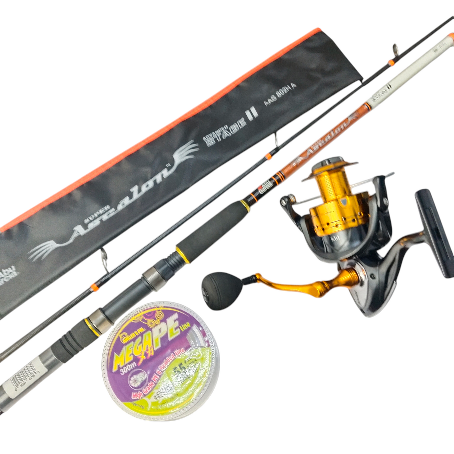 Light Weight Longcasting Saltwater GT Combo