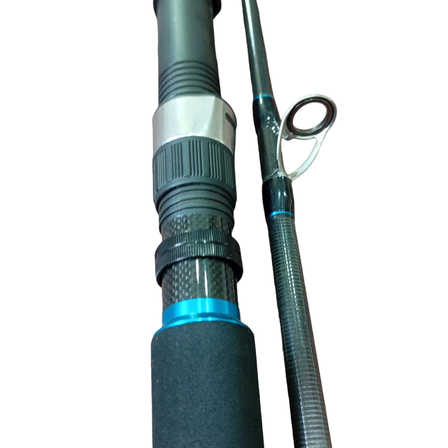 Reel seat close up image Littma Blue Sniper V2 All Rounder -S-102H 3.0M 10FT Fishing Rod