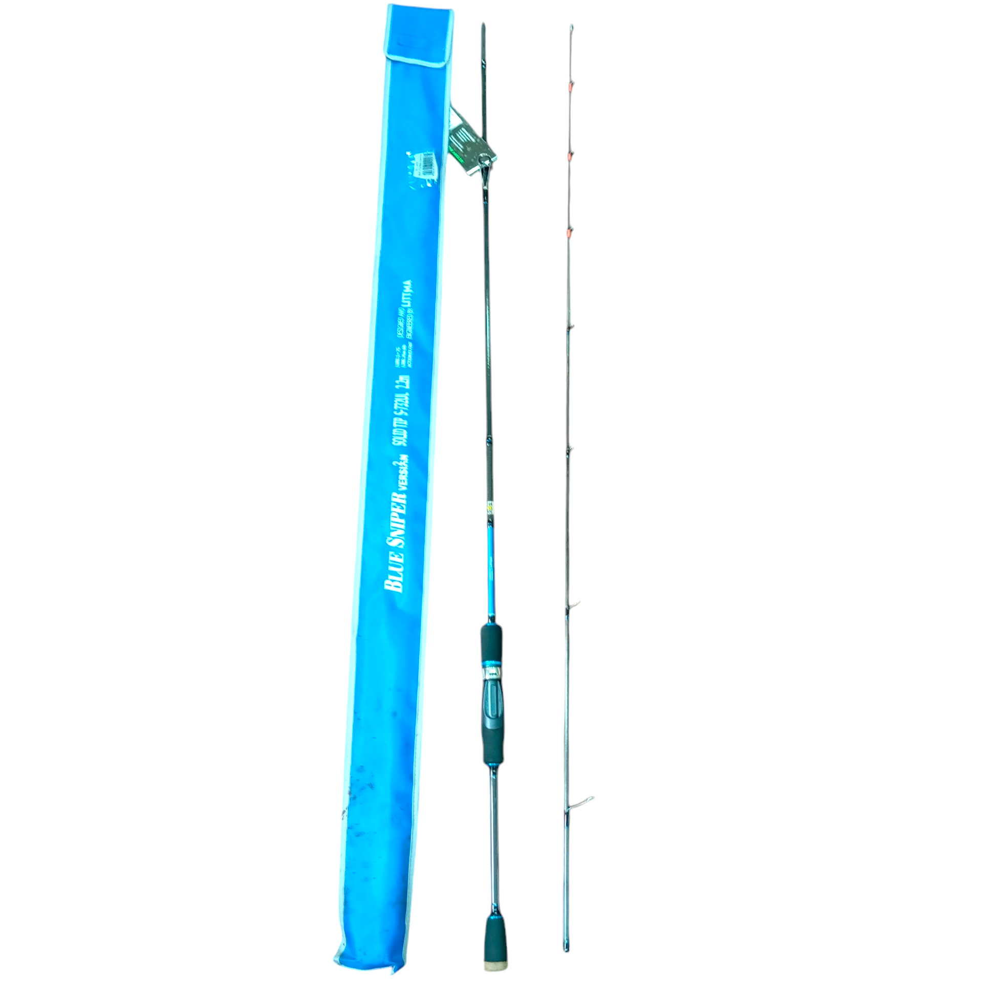 Littma Blue Sniper Version 2 -2.2m7ft Ultra Light Fishing Rod Full Image