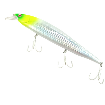 Littma Jerkbite 160SP-30 GM -160MM Fishing Lure-Lemon Head