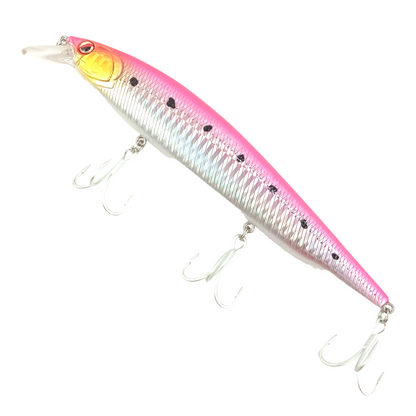 Littma Jerkbite 160SP-30 GM -160MM Fishing Lure-Pink Silver