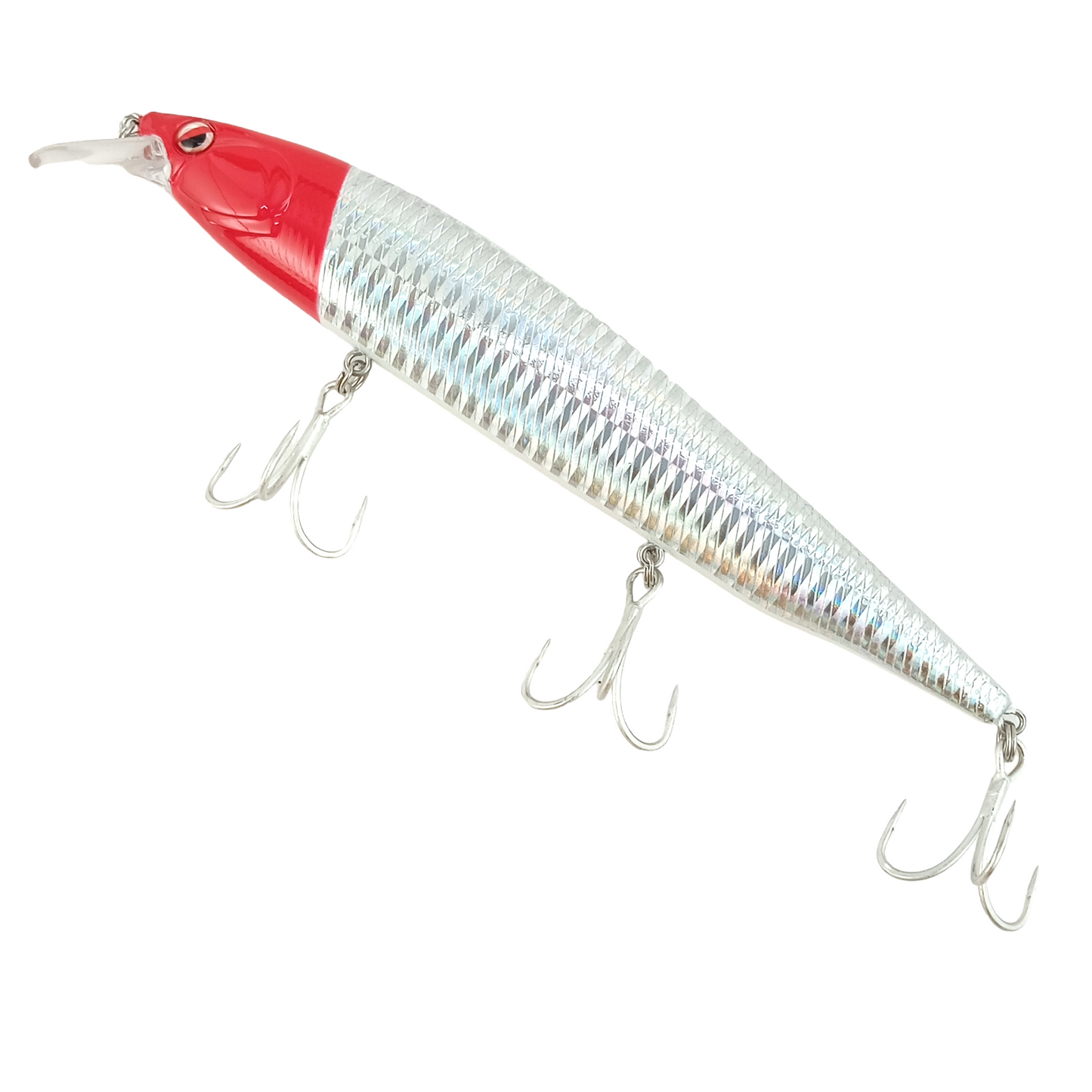 Littma Jerkbite 160SP-30 GM -160MM Fishing Lure-Red Silver