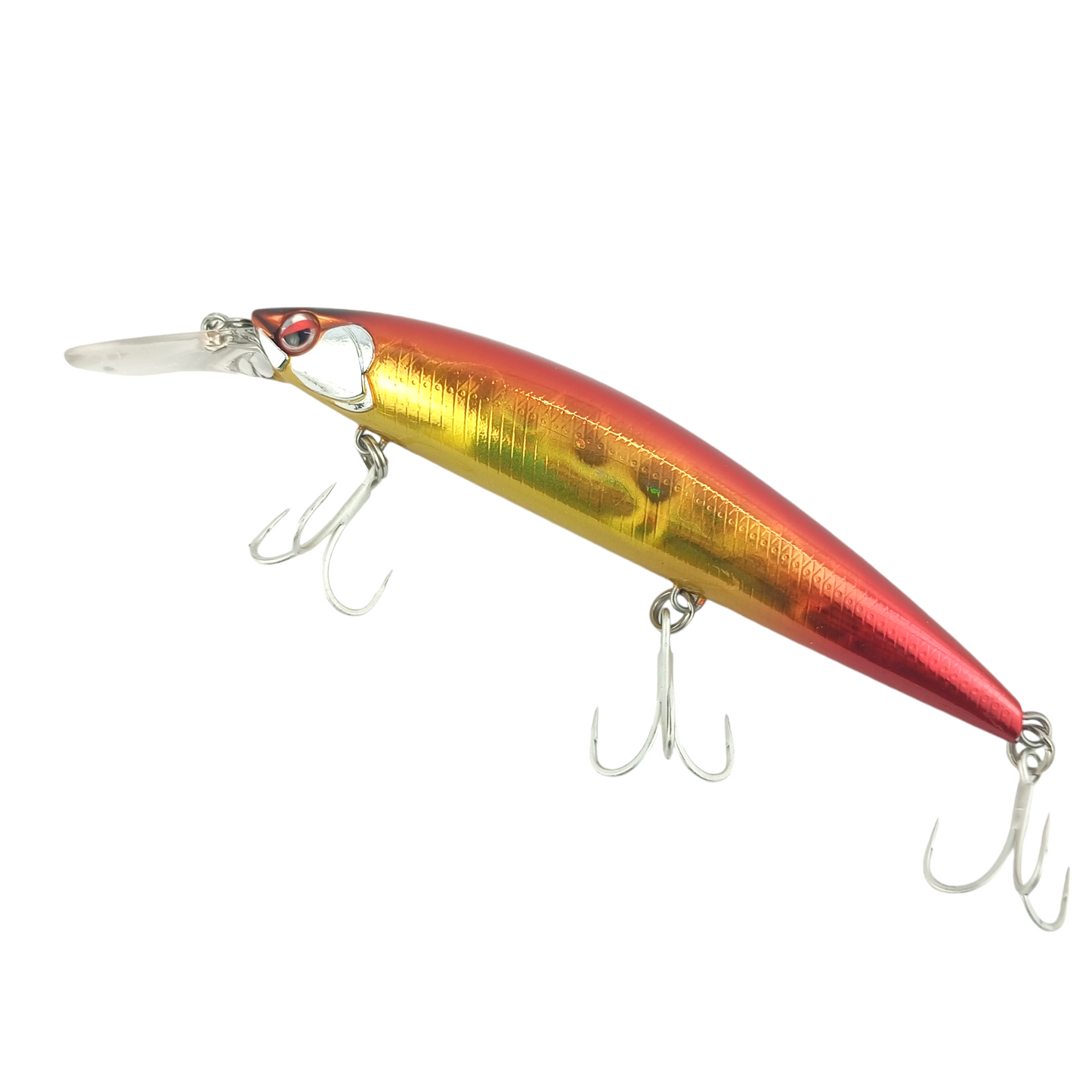 Littma Sagoshi 110FS 110MM 37GM Fishing Lure-Red Gold