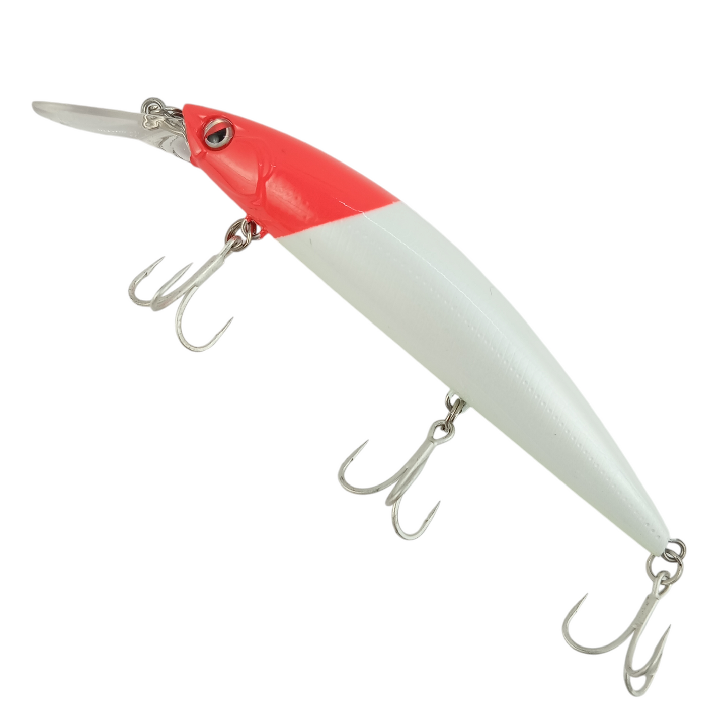 Littma Sagoshi 110FS 110MM 37GM Fishing Lure-Red Head