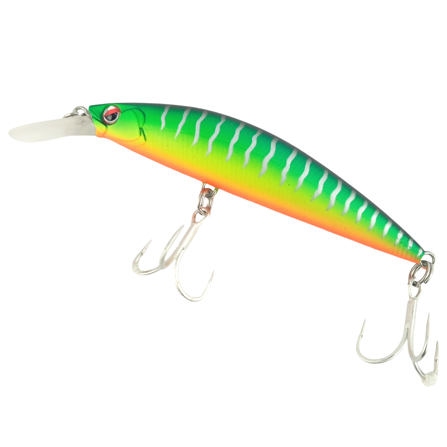 Littma Sagoshi 90FS 90MM 29GM Fishing Fire Tiger Lure Close Up Image