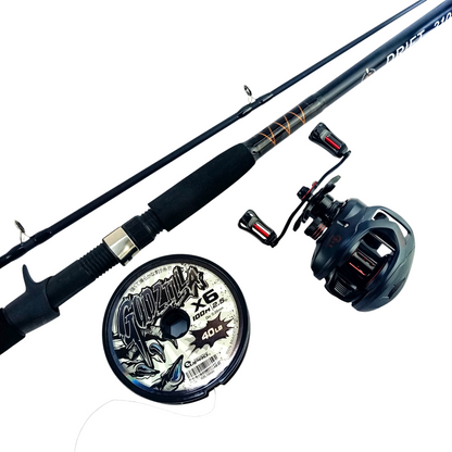 Lizeard Demon -Drift Baitcasting Combo