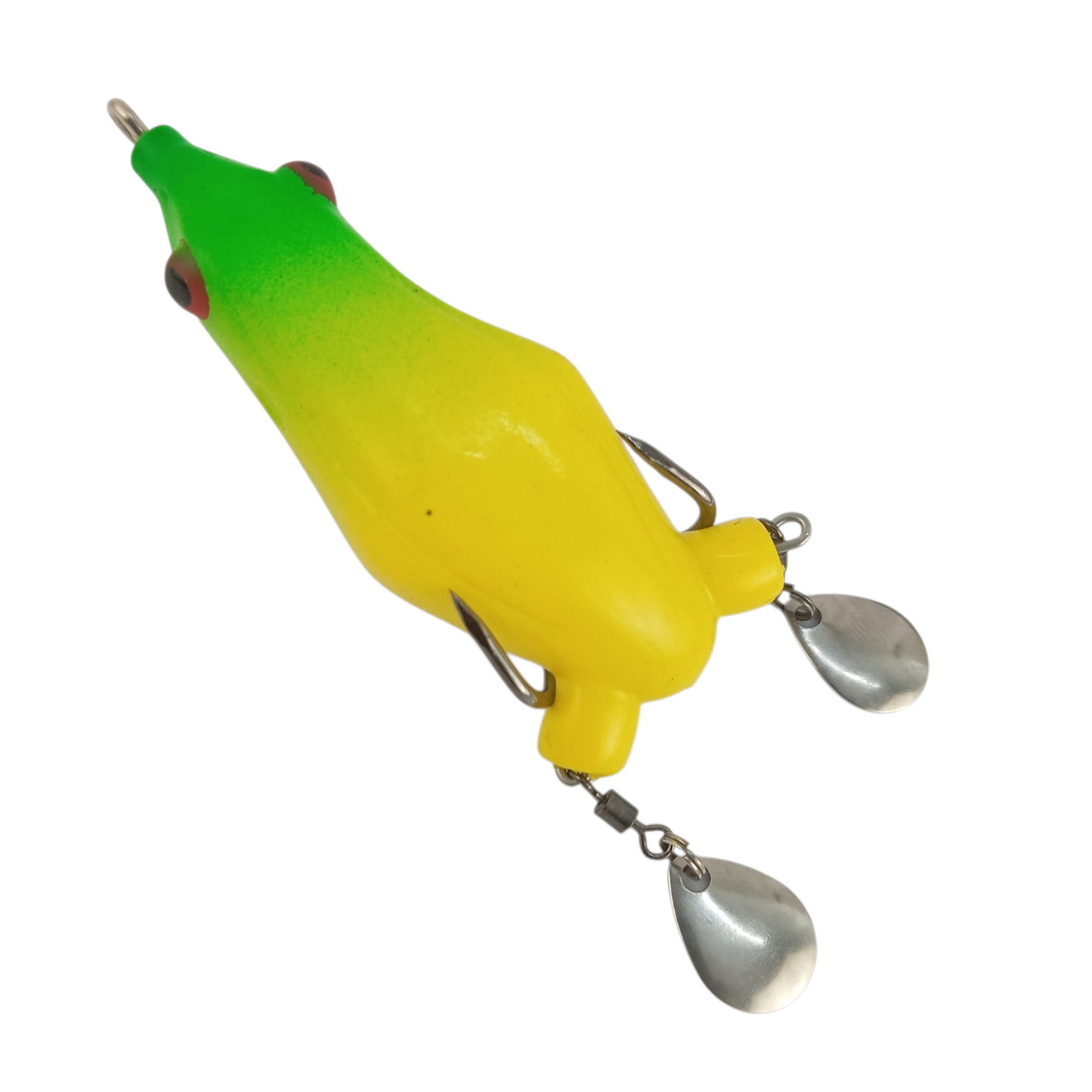 Long Casting Double Spinner Frog |15gms| |7.5cm|