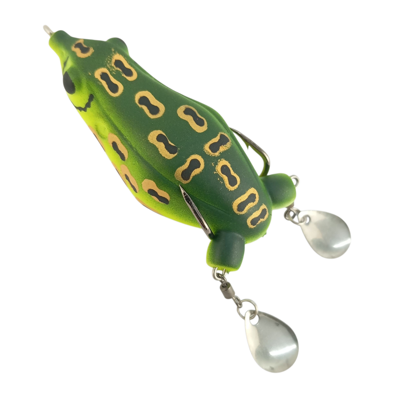 Long Casting Double Spinner Frog |15gms| |7.5cm|