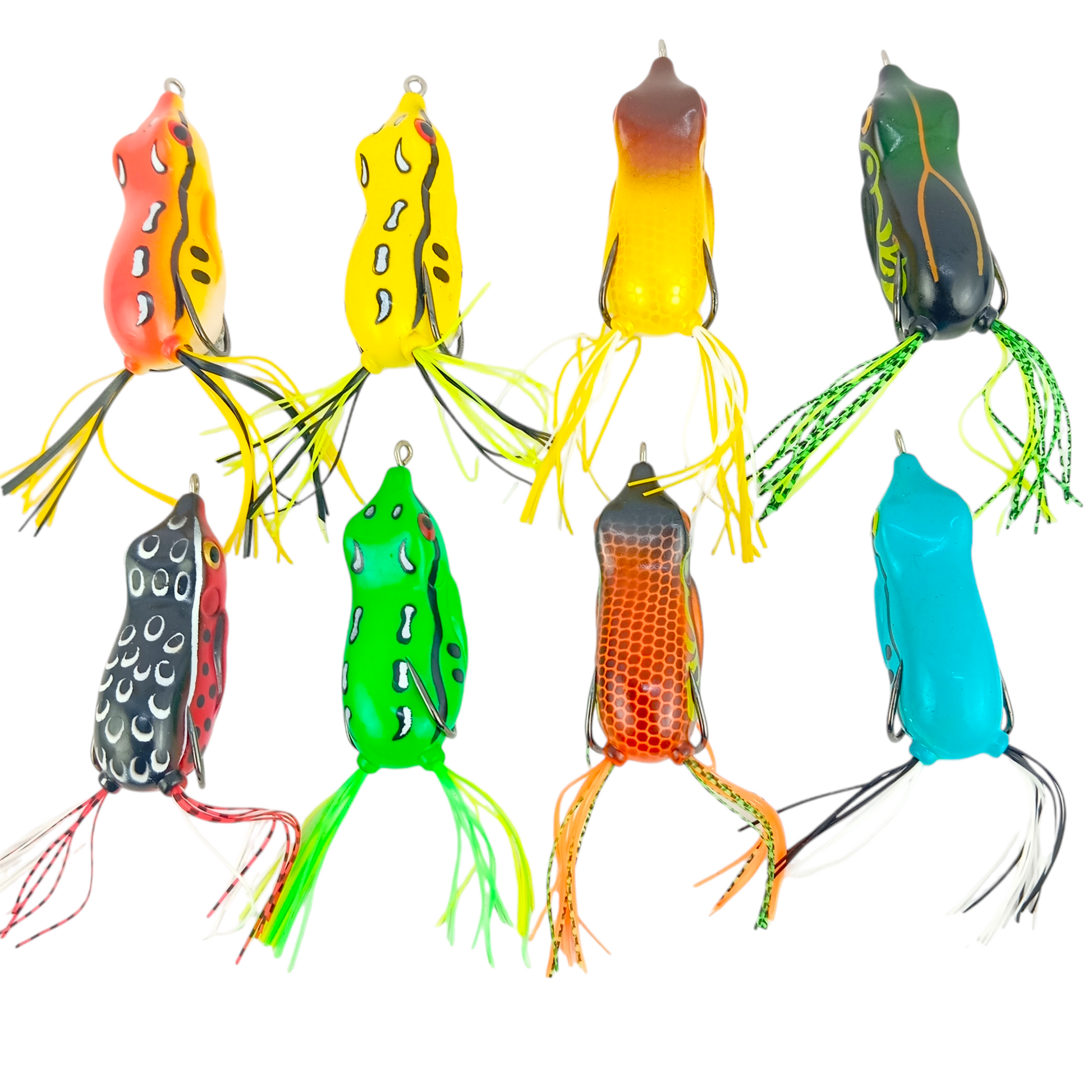 Long Casting Frog Fishing Lure 21gms 7cm All Colors Close Up Image