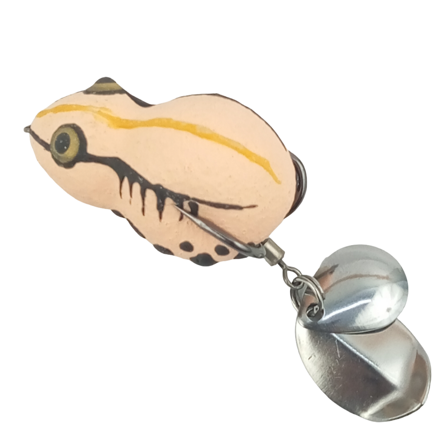 Lures_Factory_Bhupathy_Rubber_Frog_Lure_Size_4cm_7g_Orange