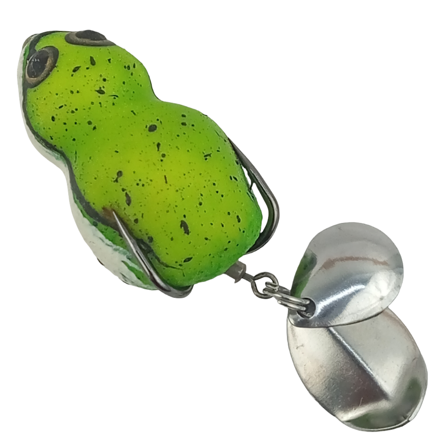 Lures_Factory_Bhupathy_Rubber_Frog_Lure_Size_4cm_7gms_Green