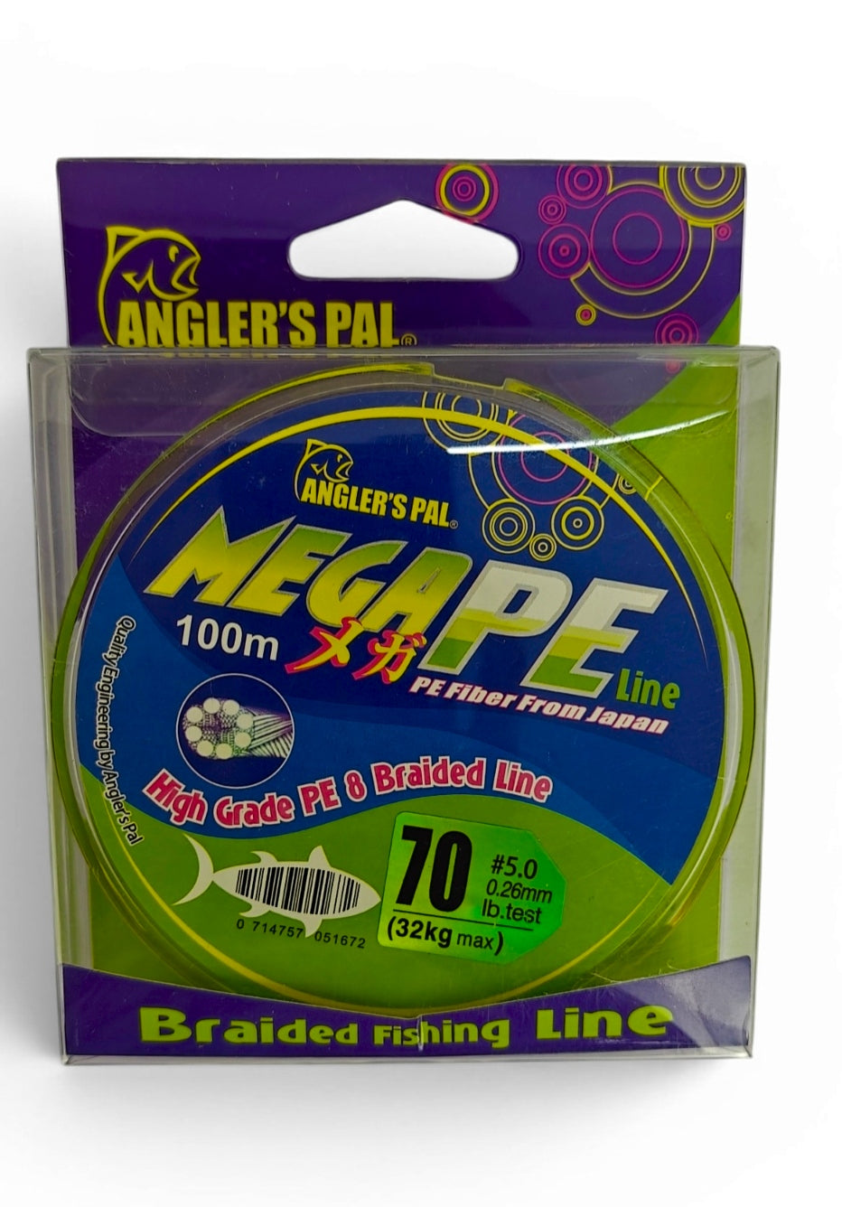 MegaPE X8 Braided Line-100m Spools