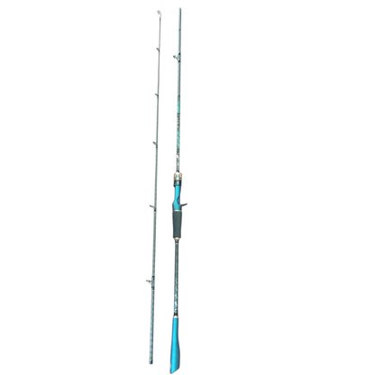 blue sadine telescope fishing cabon rod bait casting pesca peche Megastrike 7ft Baitcasting Fishing Rod – Fish With Hanish Tackles