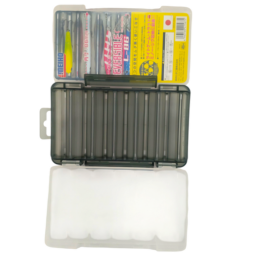 Meiho Reversible L-86  |12 Compartments Tackle Box