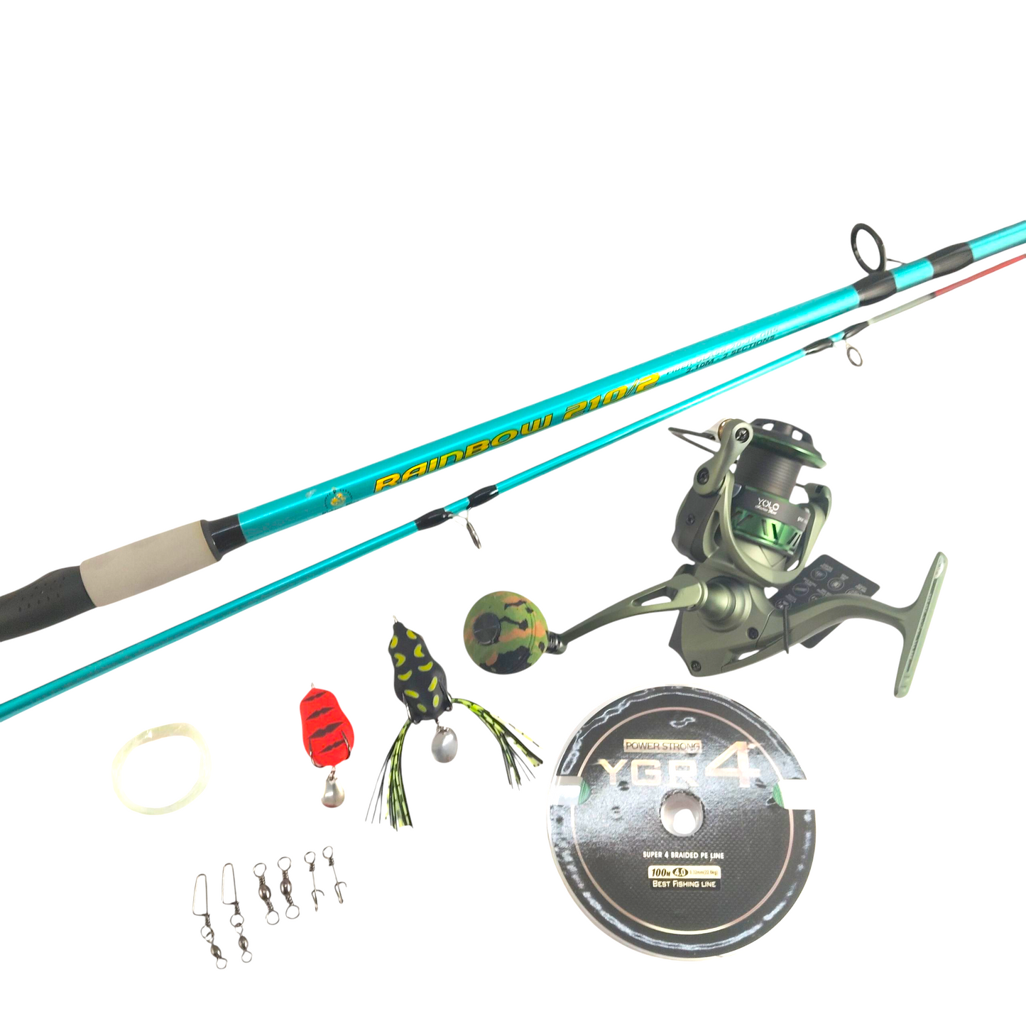 Military Style Snakehead Fishing Combo