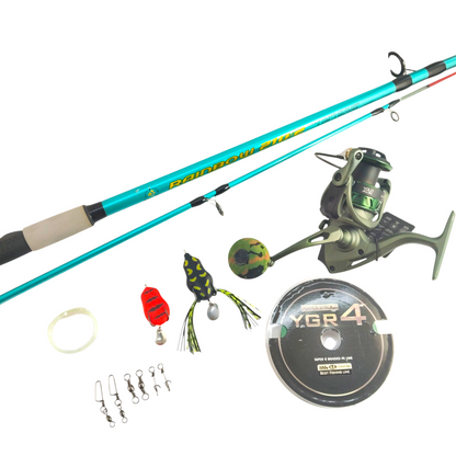 Military Style Snakehead Fishing Combo