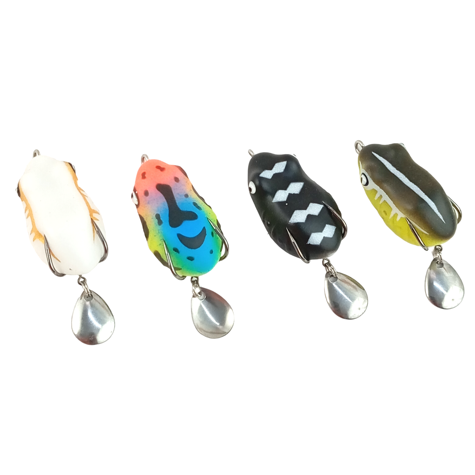 Little Rascal Lure Mini Frog Lure with Spinner | 4.2cm|7.2g – Fish With Hanish Tackles